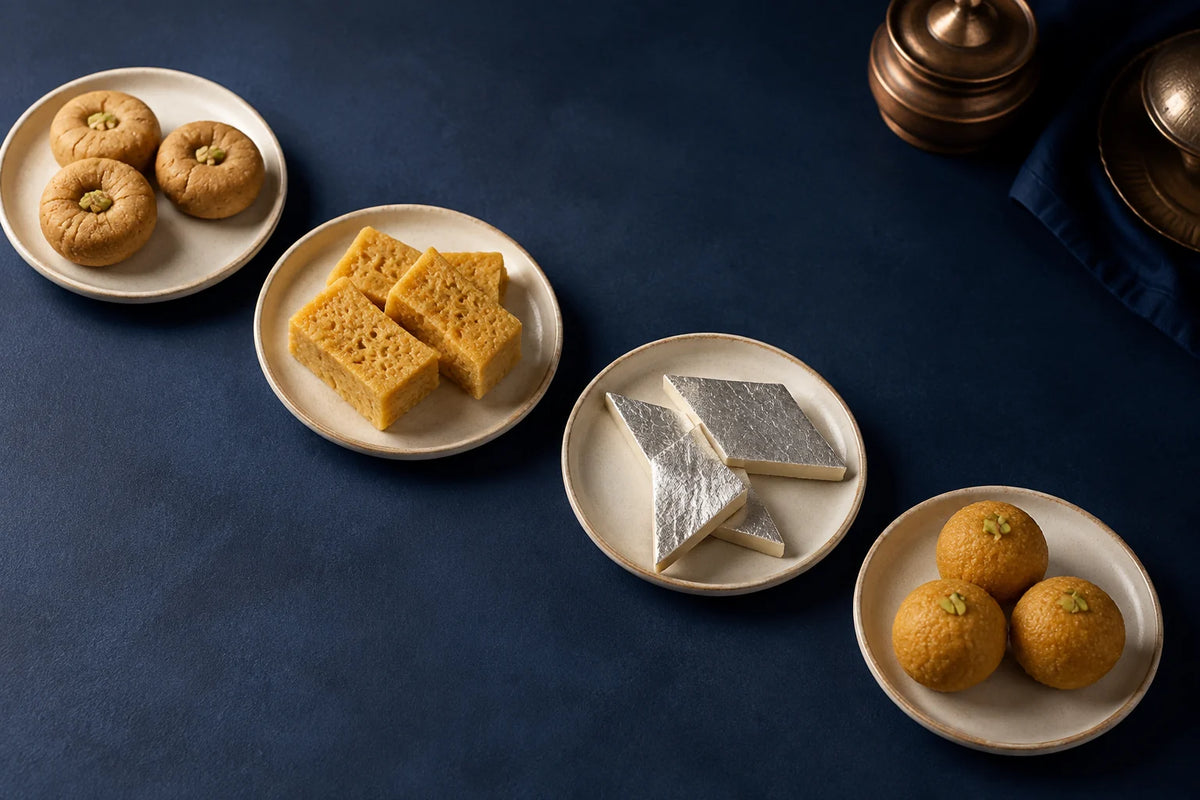 Regional mithai from across India