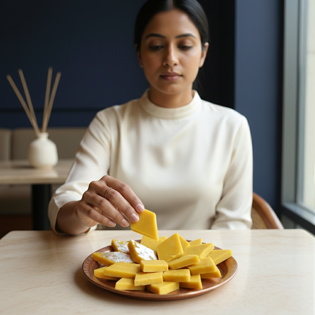 Kesar Cream Katli