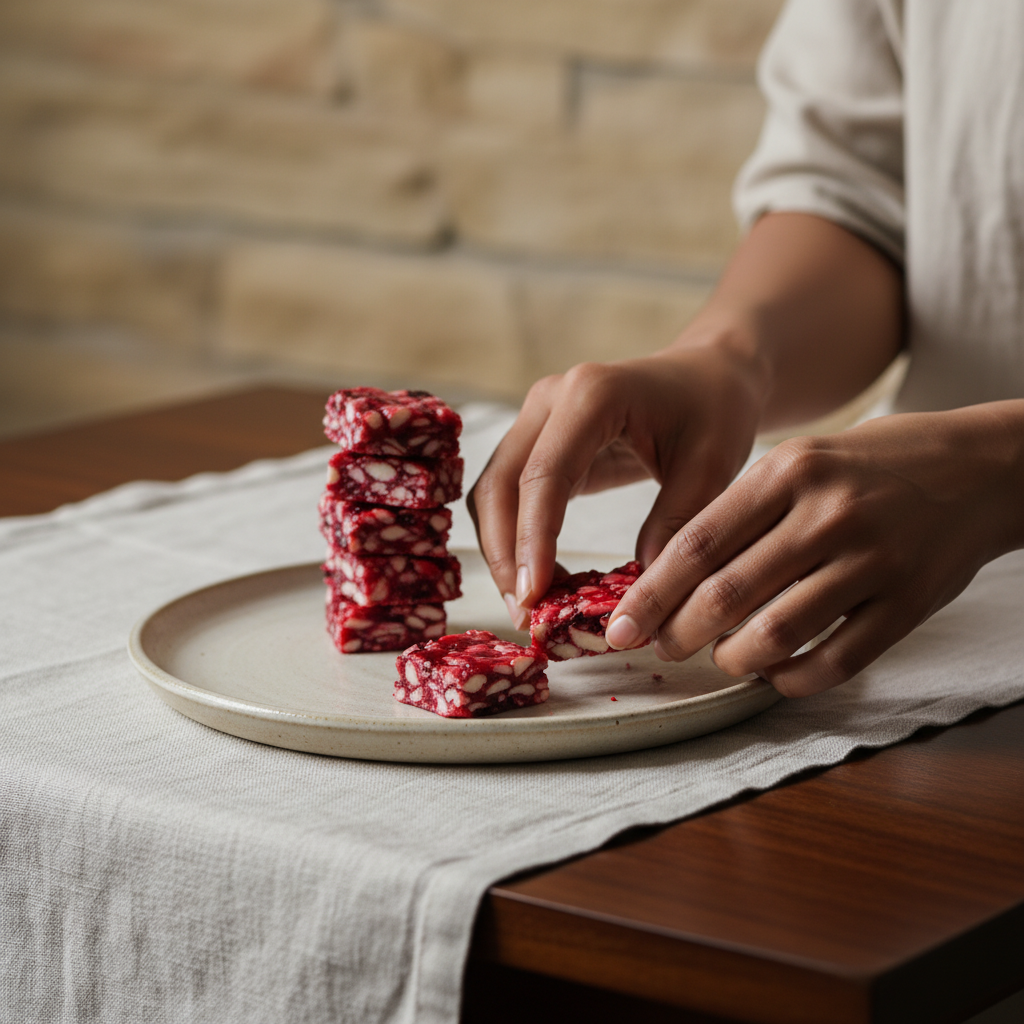 Strawberry Dry Fruit Bite